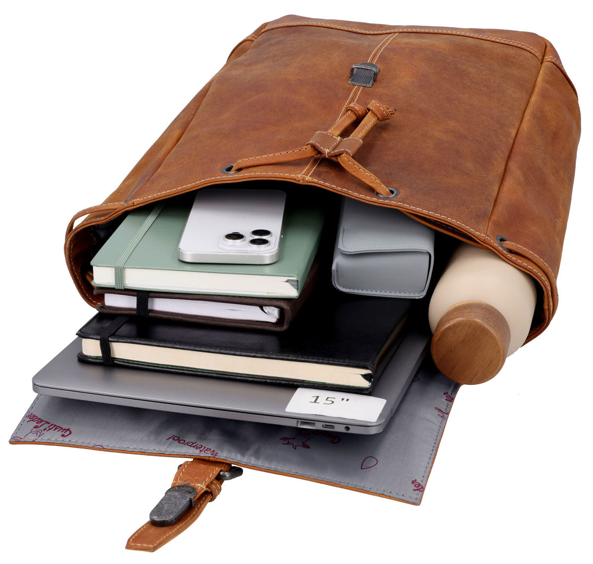 Tagesrucksack Lederrucksack Gusti Leder Rucksack