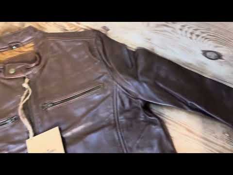 Outlet Lederjacke