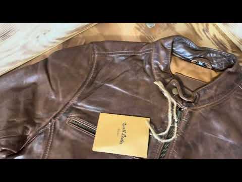 Outlet Lederjacke